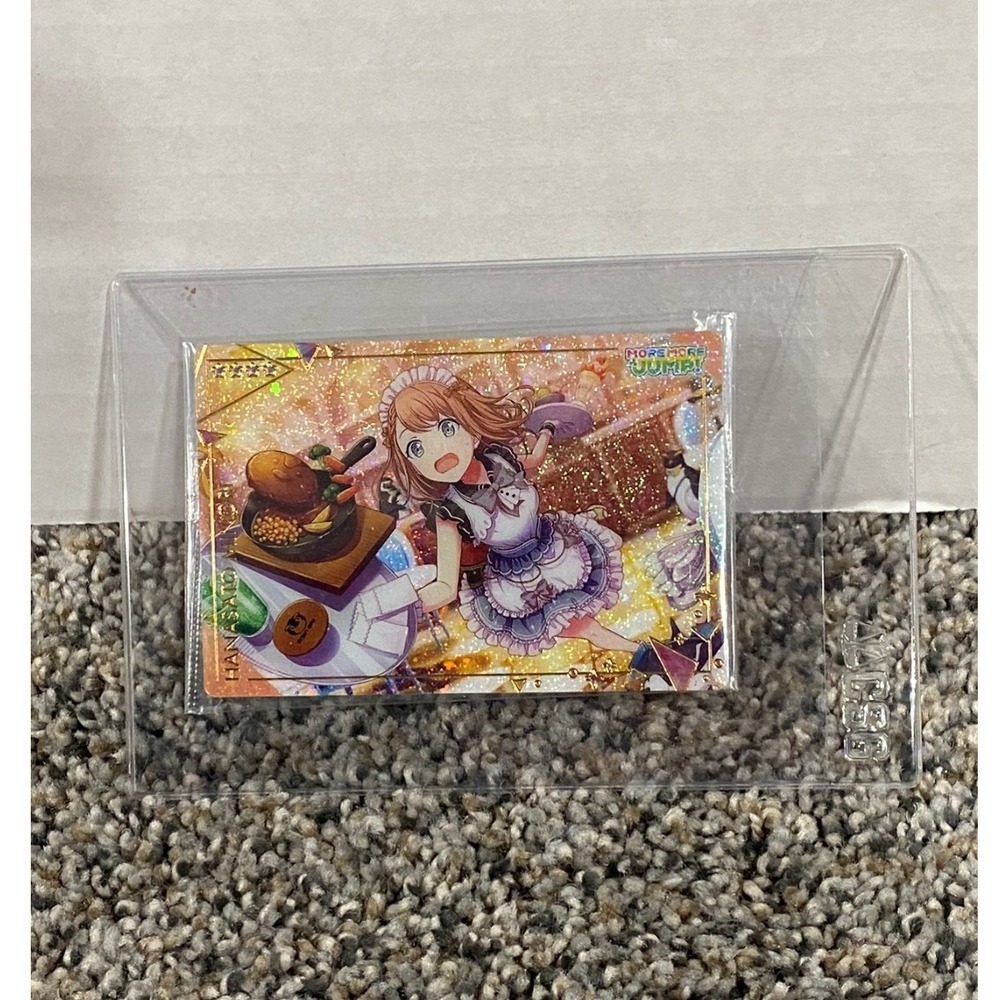Bandai Project Sekai Trading Card Hanasato Minori Holo Glitter Gold OS Excellent